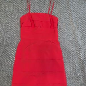 Gianni Bini | Red Pink Mini Dress | Size:0
